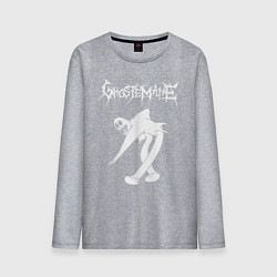 Лонгслив хлопковый мужской Ghostemane, цвет: меланж