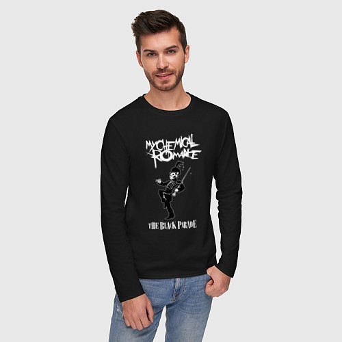 Мужской лонгслив My Chemical Romance / Черный – фото 3