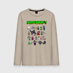 Мужской лонгслив Minecraft