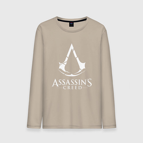 Мужской лонгслив Assassin’s Creed / Миндальный – фото 1