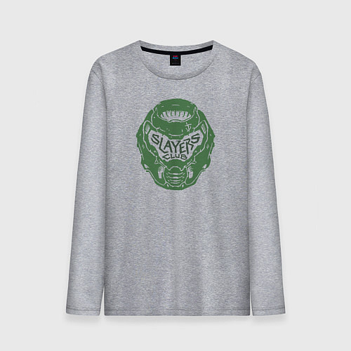 Мужской лонгслив Slayers Club / Меланж – фото 1