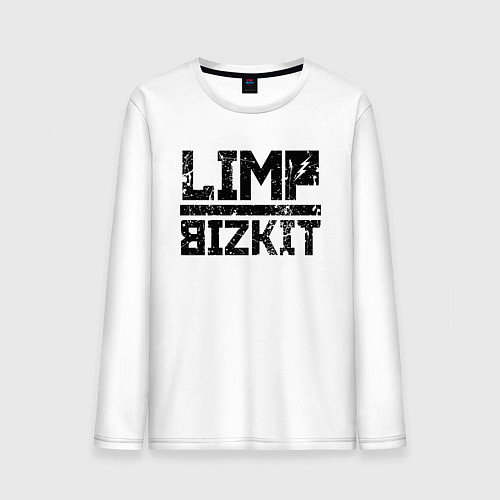 Мужской лонгслив LIMP BIZKIT / Белый – фото 1