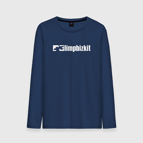 Мужской лонгслив LIMP BIZKIT / Тёмно-синий – фото 1