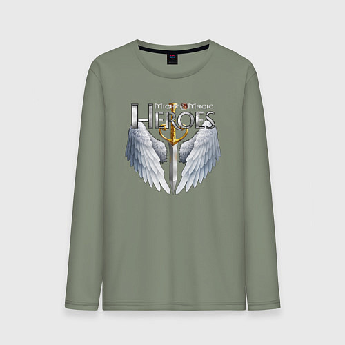 Мужской лонгслив Heroes of Might and Magic / Авокадо – фото 1