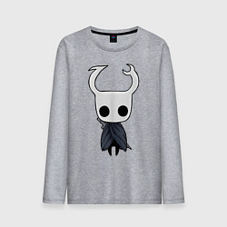 Лонгслив хлопковый мужской Рыцарь Hollow Knight, цвет: меланж
