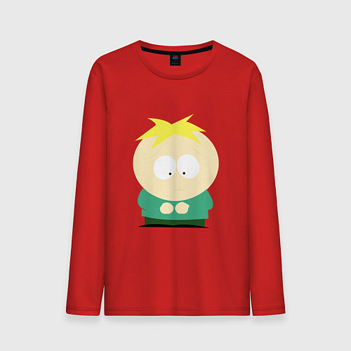 Мужской лонгслив South Park Баттерс / Красный – фото 1