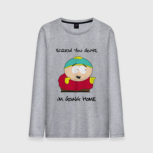 Мужской лонгслив ЮЖНЫЙ ПАРК / Меланж – фото 1