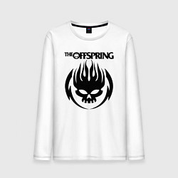 Лонгслив хлопковый мужской THE OFFSPRING, цвет: белый