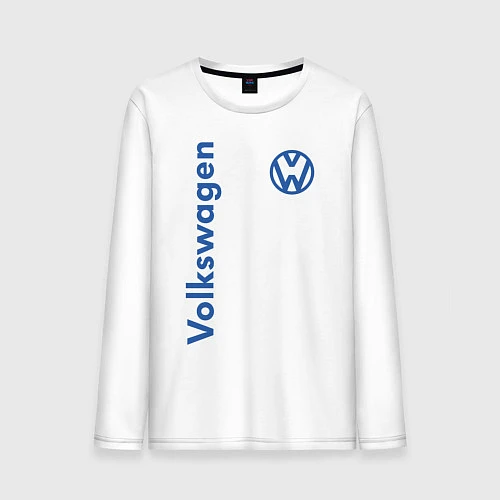 Мужской лонгслив Volkswagen / Белый – фото 1