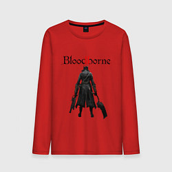 Лонгслив хлопковый мужской Bloodborne, цвет: красный