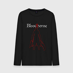 Лонгслив хлопковый мужской Bloodborne, цвет: черный