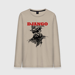 Лонгслив хлопковый мужской Django, цвет: миндальный