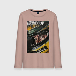 Мужской лонгслив Айртон Сенна