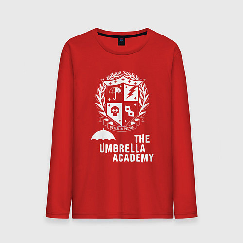 Мужской лонгслив Академия Амбрелла 2 / Красный – фото 1