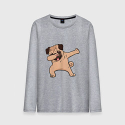 Мужской лонгслив Мопс ДАБ