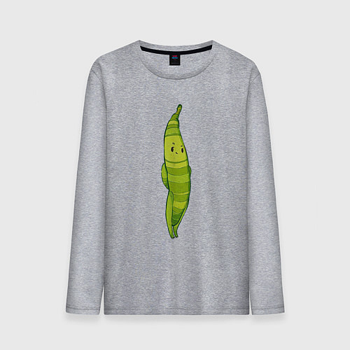 Мужской лонгслив Фасоль / Меланж – фото 1