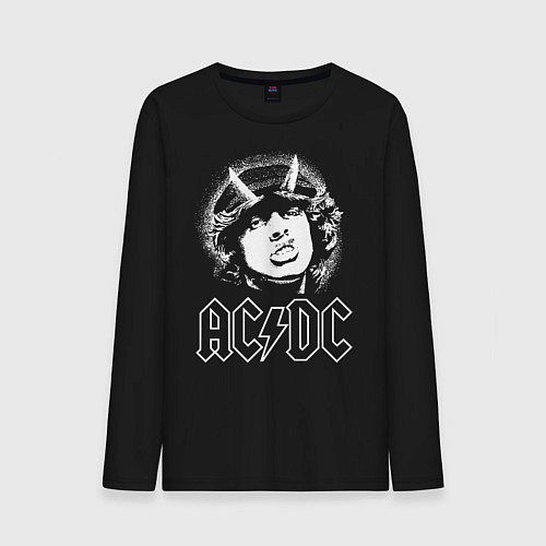 Мужской лонгслив ACDC Angus / Черный – фото 1