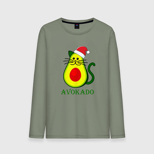 Мужской лонгслив Avokado / Авокадо – фото 1