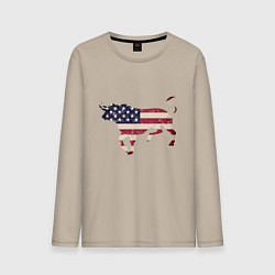 Мужской лонгслив USA Bull