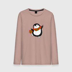 Мужской лонгслив ПИНГВИНЁНОК парная