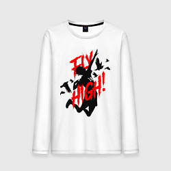 Мужской лонгслив FLY HIGH! ВОЛЕЙБОЛ
