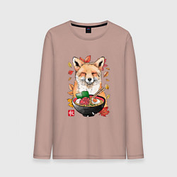 Мужской лонгслив Лиса