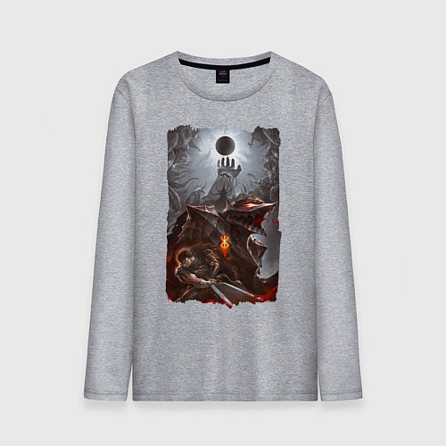 Мужской лонгслив BERSERK БЕРСЕРК / Меланж – фото 1