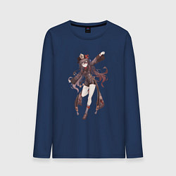 Мужской лонгслив Весёлая Ху Тао