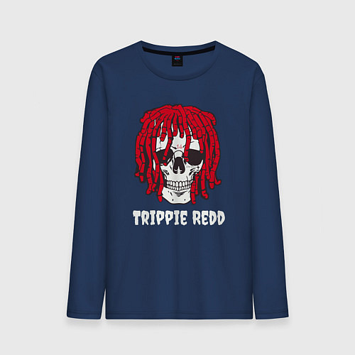 Мужской лонгслив TRIPPIE REDD / Тёмно-синий – фото 1