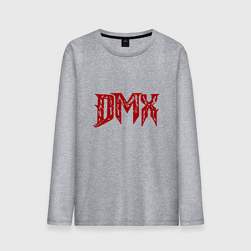 Мужской лонгслив DMX Logo / Меланж – фото 1