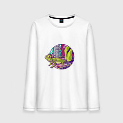 Мужской лонгслив Cool Lizard Крутая ящерица