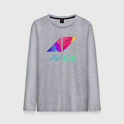 Мужской лонгслив AVICII RAIBOW