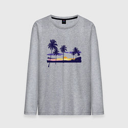 Мужской лонгслив ПАЛЬМЫ