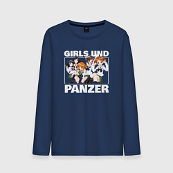 Мужской лонгслив Girls und Panzer Удильщик