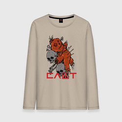 Мужской лонгслив Слот Кукла вуду