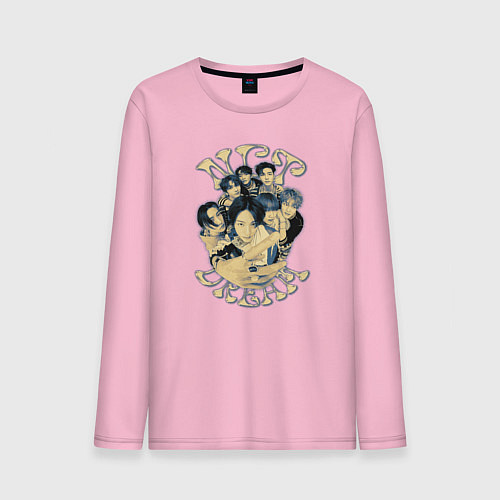 Мужской лонгслив NCT Dream Hot Sauce / Светло-розовый – фото 1