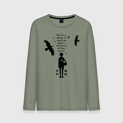 Мужской лонгслив Будущее принадлежит тем кто верит в свои мечты Шоё