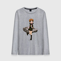 Мужской лонгслив ТАНКИСТКА