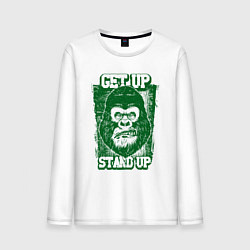 Мужской лонгслив Get Up - Stand Up
