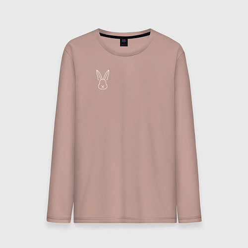 Мужской лонгслив Маи Сакурадзима / Пыльно-розовый – фото 1