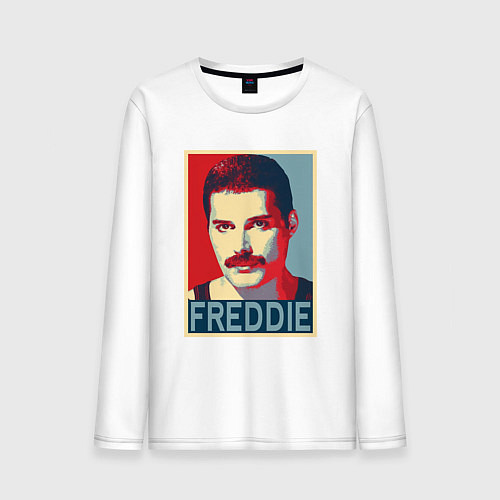 Мужской лонгслив Freddie / Белый – фото 1