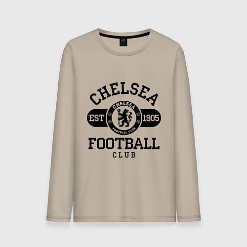 Мужской лонгслив Chelsea Football Club / Миндальный – фото 1