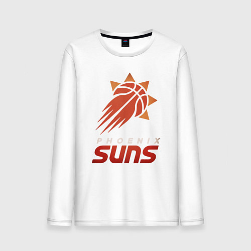 Мужской лонгслив Suns Basketball / Белый – фото 1