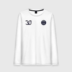 Лонгслив хлопковый мужской PSG Messi 30 New 202223, цвет: белый