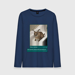 Мужской лонгслив Шлёпа