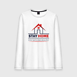 Мужской лонгслив Stay Home