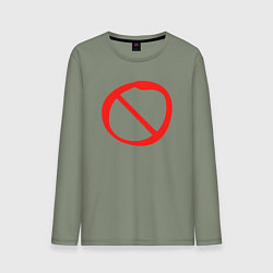 Лонгслив хлопковый мужской Friday Night Funkin BF, цвет: авокадо