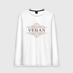 Мужской лонгслив Веган - Vegan