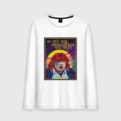 Мужской лонгслив Cyberpunk X Страна чудес