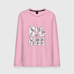 Мужской лонгслив BIG BOSS